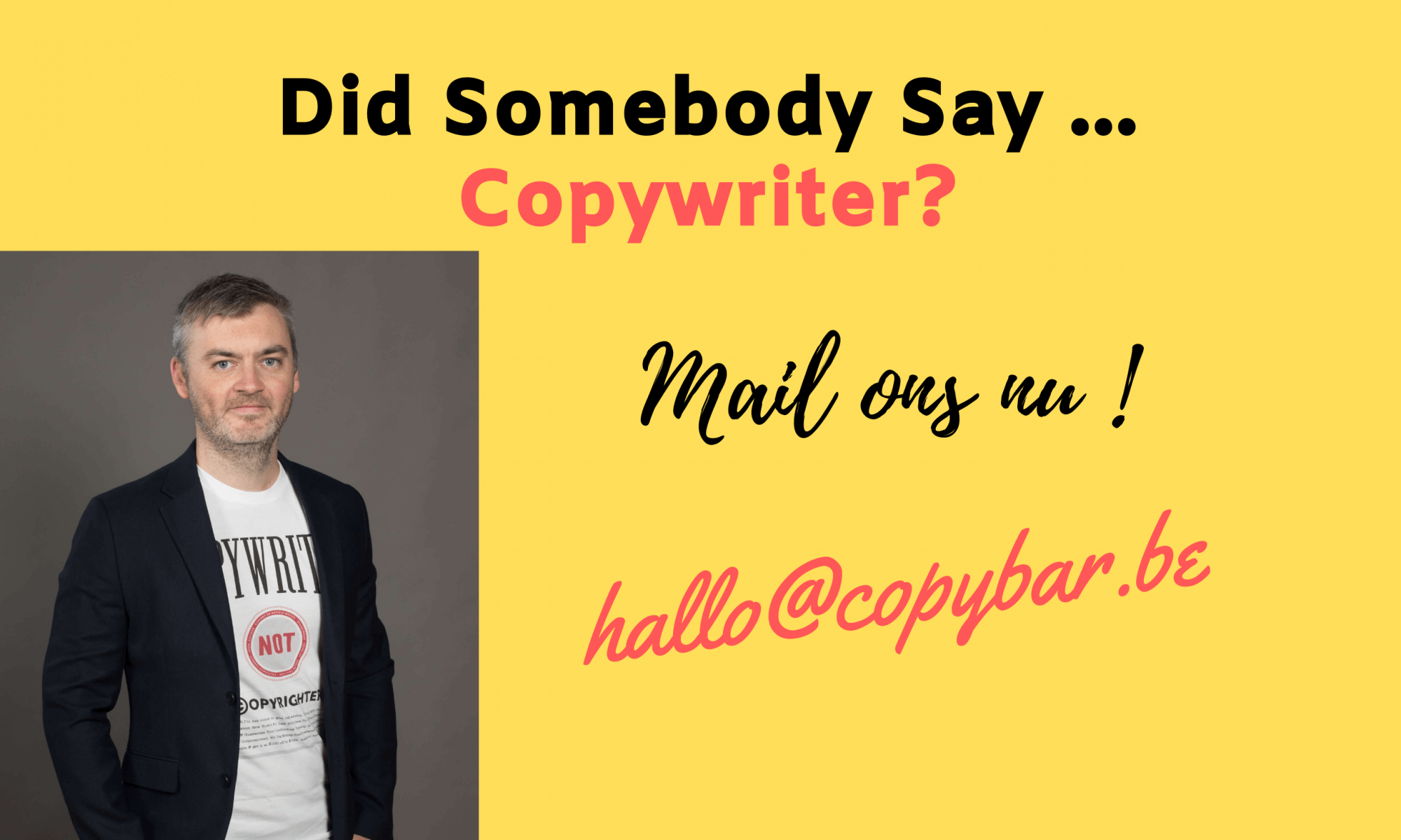 freelance copywriter voor online marketing teksten